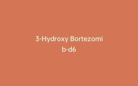 3-Hydroxy Bortezomib-d6