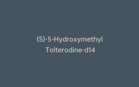 (S)-5-Hydroxymethyl Tolterodine-d14