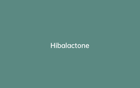 Hibalactone