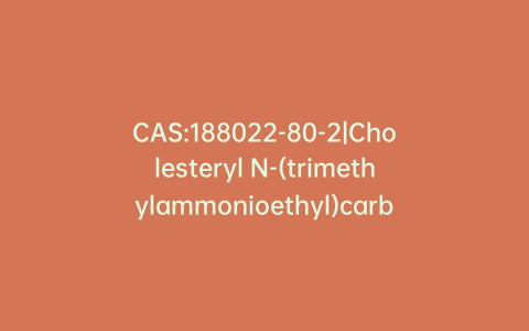 CAS:188022-80-2|Cholesteryl N-(trimethylammonioethyl)carbamate chloride