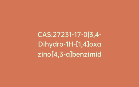 CAS:27231-17-0|3,4-Dihydro-1H-[1,4]oxazino[4,3-a]benzimidazol-8-amine
