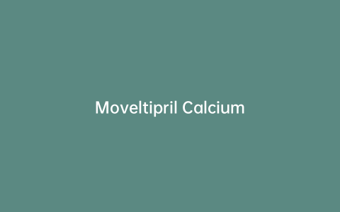 Moveltipril Calcium
