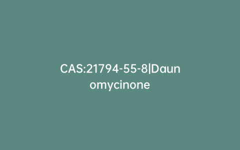 CAS:21794-55-8|Daunomycinone