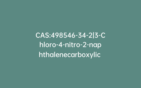 CAS:498546-34-2|3-Chloro-4-nitro-2-naphthalenecarboxylic Acid