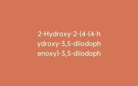 2-Hydroxy-2-(4-(4-hydroxy-3,5-diiodophenoxy)-3,5-diiodophenyl)acetonitrile
