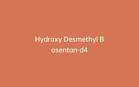 Hydroxy Desmethyl Bosentan-d4