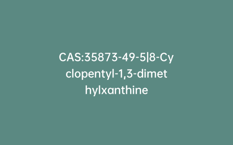 CAS:35873-49-5|8-Cyclopentyl-1,3-dimethylxanthine