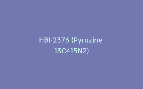 HBI-2376 (Pyrazine 13C415N2)
