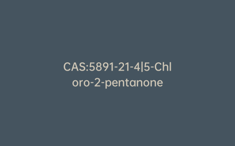 CAS:5891-21-4|5-Chloro-2-pentanone