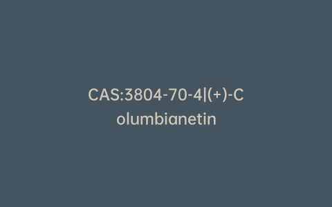 CAS:3804-70-4|(+)-Columbianetin