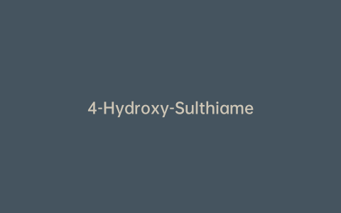 4-Hydroxy-Sulthiame