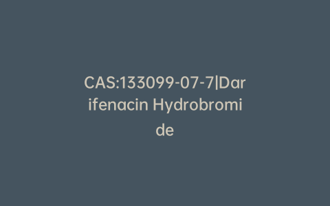 CAS:133099-07-7|Darifenacin Hydrobromide