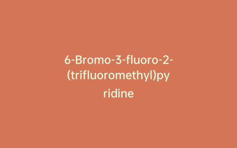 6-Bromo-3-fluoro-2-(trifluoromethyl)pyridine
