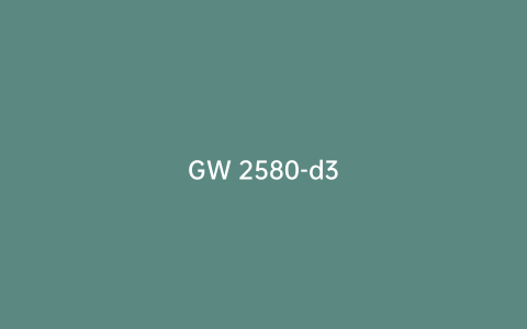 GW 2580-d3