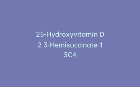 25-Hydroxyvitamin D2 3-Hemisuccinate-13C4