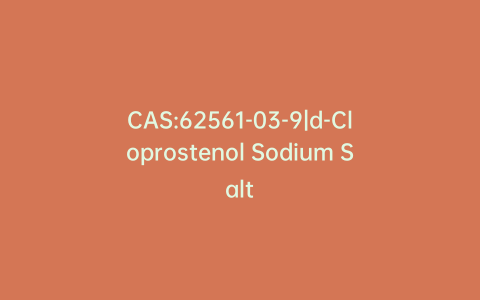 CAS:62561-03-9|d-Cloprostenol Sodium Salt