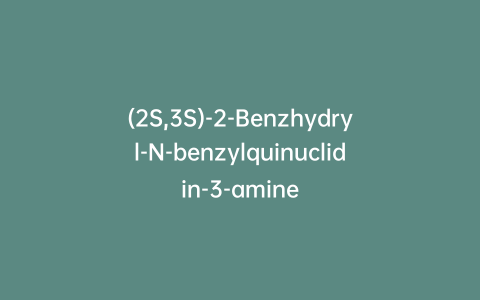 (2S,3S)-2-Benzhydryl-N-benzylquinuclidin-3-amine