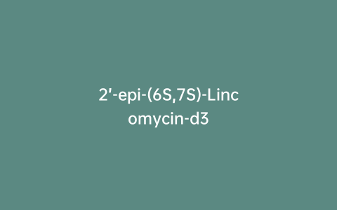 2’-epi-(6S,7S)-Lincomycin-d3