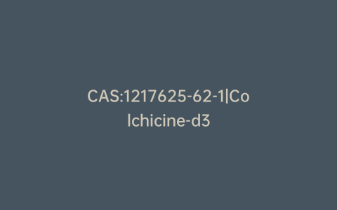 CAS:1217625-62-1|Colchicine-d3
