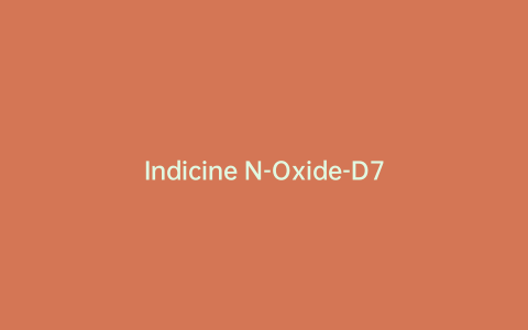 Indicine N-Oxide-D7