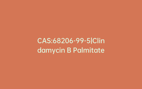 CAS:68206-99-5|Clindamycin B Palmitate