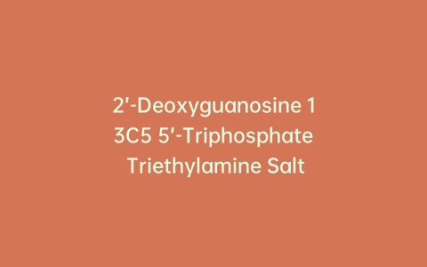2’-Deoxyguanosine 13C5 5’-Triphosphate Triethylamine Salt