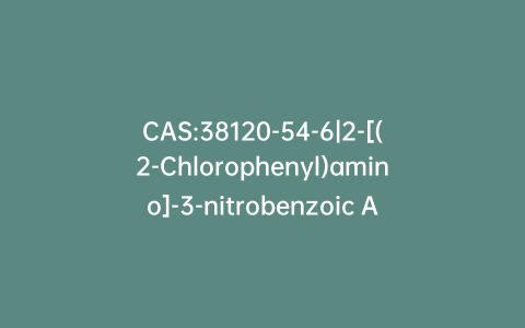 CAS:38120-54-6|2-[(2-Chlorophenyl)amino]-3-nitrobenzoic Acid