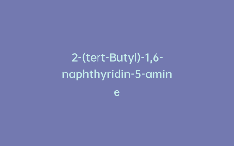 2-(tert-Butyl)-1,6-naphthyridin-5-amine