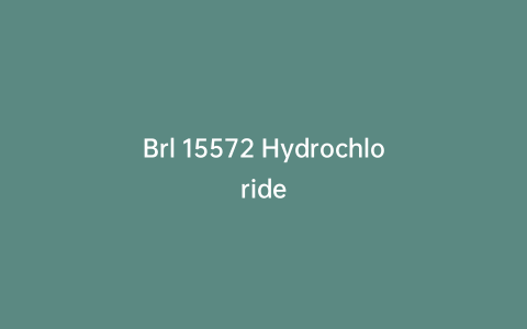 Brl 15572 Hydrochloride