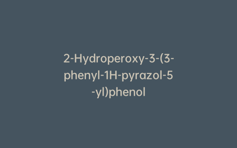 2-Hydroperoxy-3-(3-phenyl-1H-pyrazol-5-yl)phenol