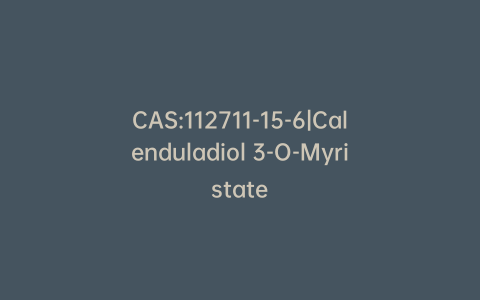 CAS:112711-15-6|Calenduladiol 3-O-Myristate
