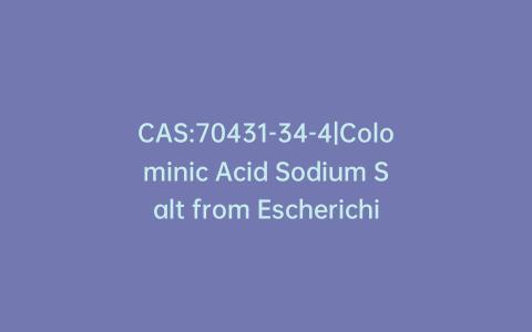 CAS:70431-34-4|Colominic Acid Sodium Salt from Escherichia coli
