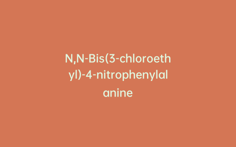 N,N-Bis(3-chloroethyl)-4-nitrophenylalanine
