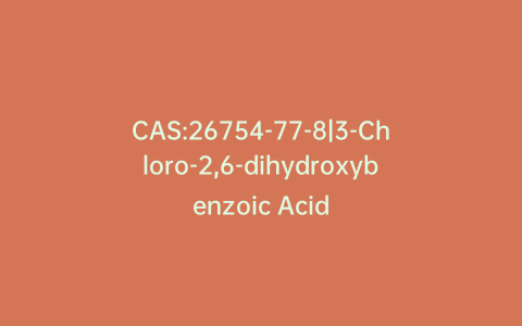 CAS:26754-77-8|3-Chloro-2,6-dihydroxybenzoic Acid