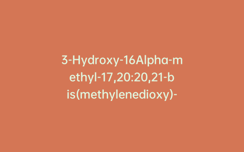 3-Hydroxy-16Alpha-methyl-17,20:20,21-bis(methylenedioxy)-pregn-4-en-11-one