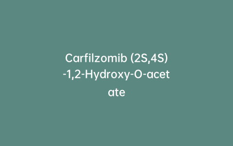 Carfilzomib (2S,4S)-1,2-Hydroxy-O-acetate