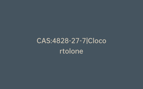 CAS:4828-27-7|Clocortolone