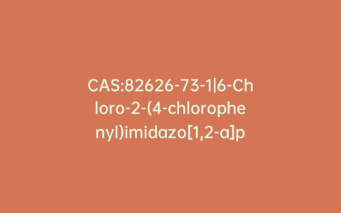 CAS:82626-73-1|6-Chloro-2-(4-chlorophenyl)imidazo[1,2-a]pyridine-3-acetamide