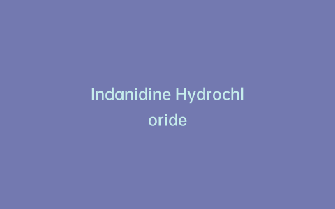 Indanidine Hydrochloride