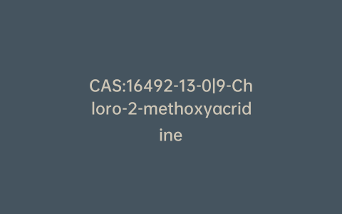 CAS:16492-13-0|9-Chloro-2-methoxyacridine