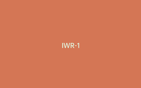 IWR-1