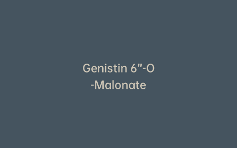 Genistin 6”-O-Malonate