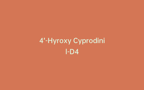 4’-Hyroxy Cyprodinil-D4