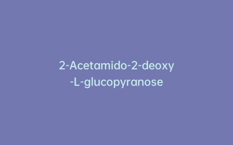 2-Acetamido-2-deoxy-L-glucopyranose