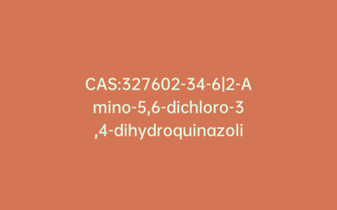 CAS:327602-34-6|2-Amino-5,6-dichloro-3,4-dihydroquinazoline Hydrobromide