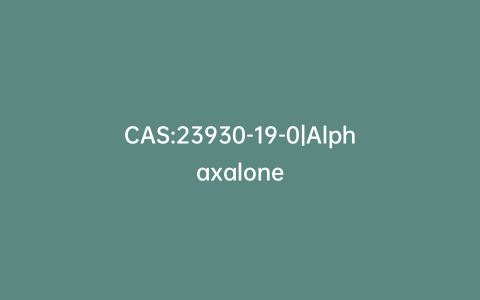 CAS:23930-19-0|Alphaxalone
