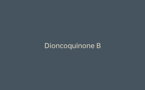 Dioncoquinone B
