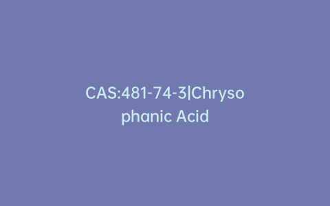 CAS:481-74-3|Chrysophanic Acid