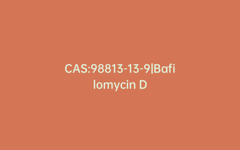 CAS:98813-13-9|Bafilomycin D