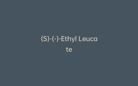 (S)-(-)-Ethyl Leucate